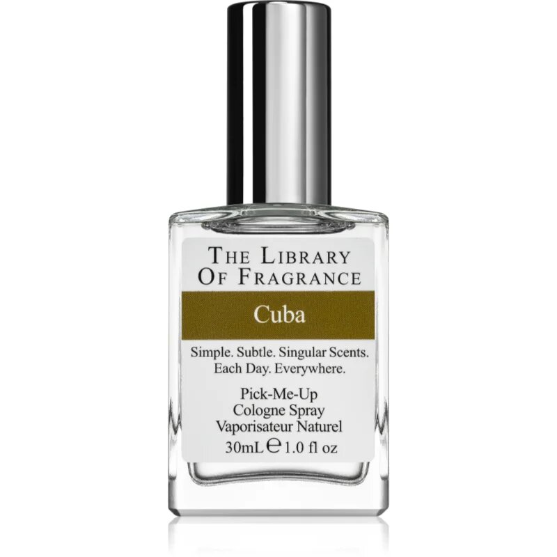 The Library of Fragrance Destination Collection Cuba Eau de Cologne unisex 30 ml