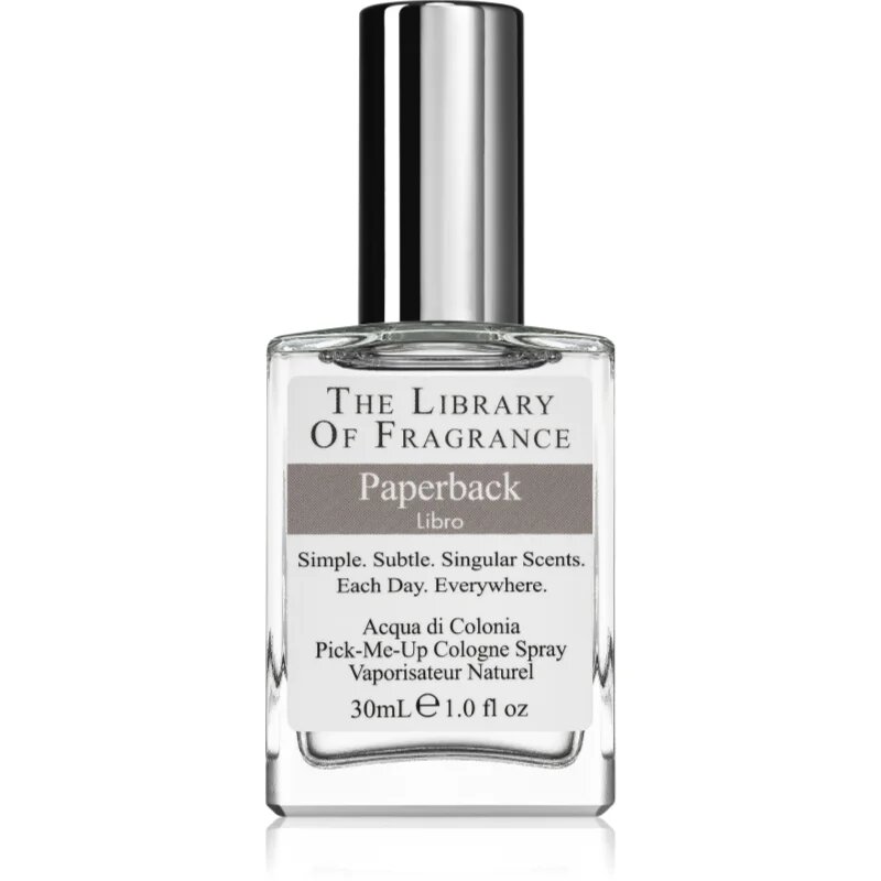 The Library of Fragrance Paperback Eau de Cologne unisex 30 ml