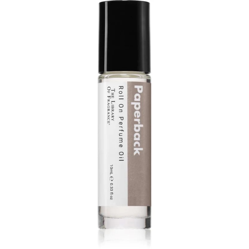The Library of Fragrance Paperback testolaj roll-on unisex 10 ml