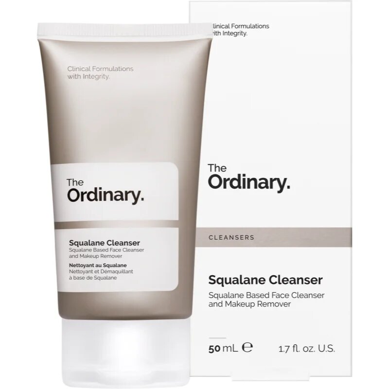 The Ordinary Squalane Cleanser lemosó hidratáló hatással 50 ml