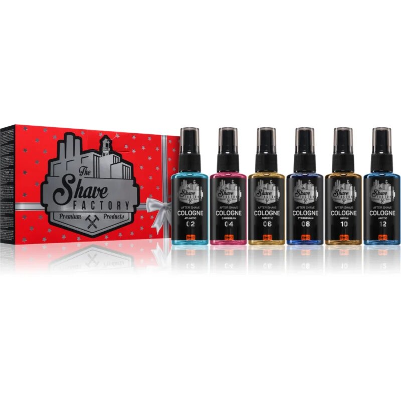 The Shave Factory After Shave borotválkozás utáni arcvíz 6x50 ml