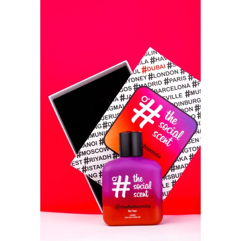 The Social Scent @thefashionista for her Eau de Parfum hölgyeknek 100 ml