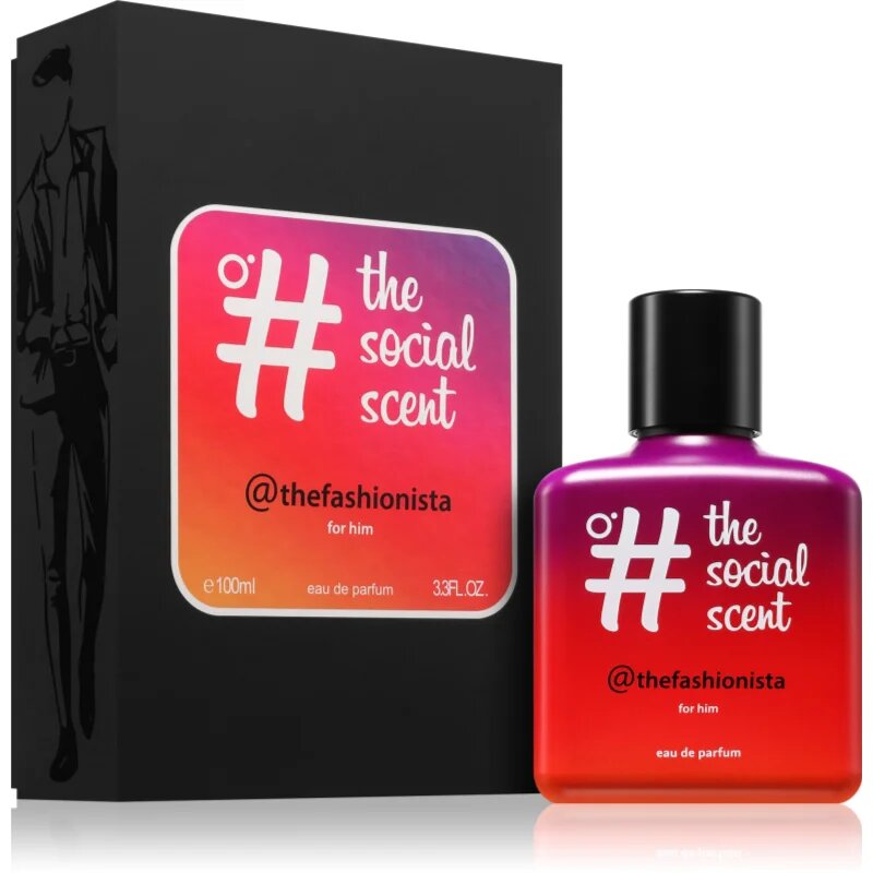 The Social Scent @thefashionista for him Eau de Parfum uraknak 100 ml