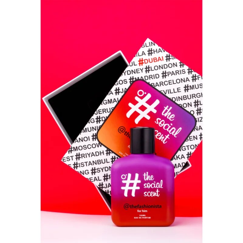 The Social Scent @thefashionista for him Eau de Parfum uraknak 100 ml