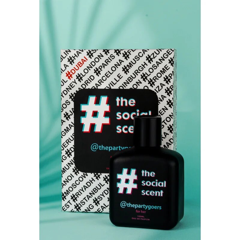The Social Scent @thepartygoer for her Eau de Parfum hölgyeknek 100 ml