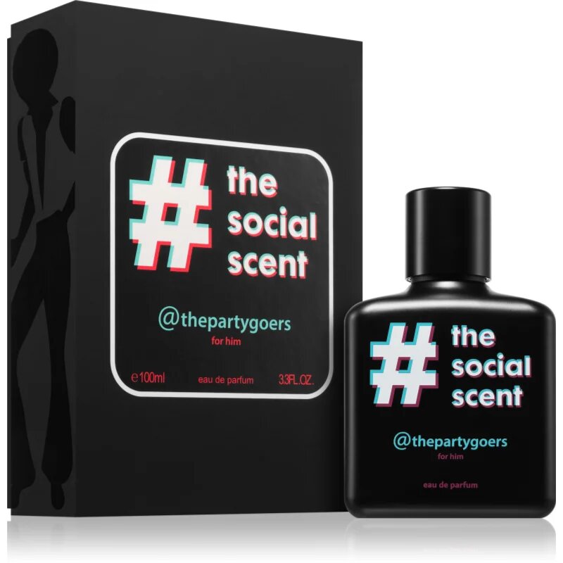 The Social Scent @thepartygoer for him Eau de Parfum uraknak 100 ml