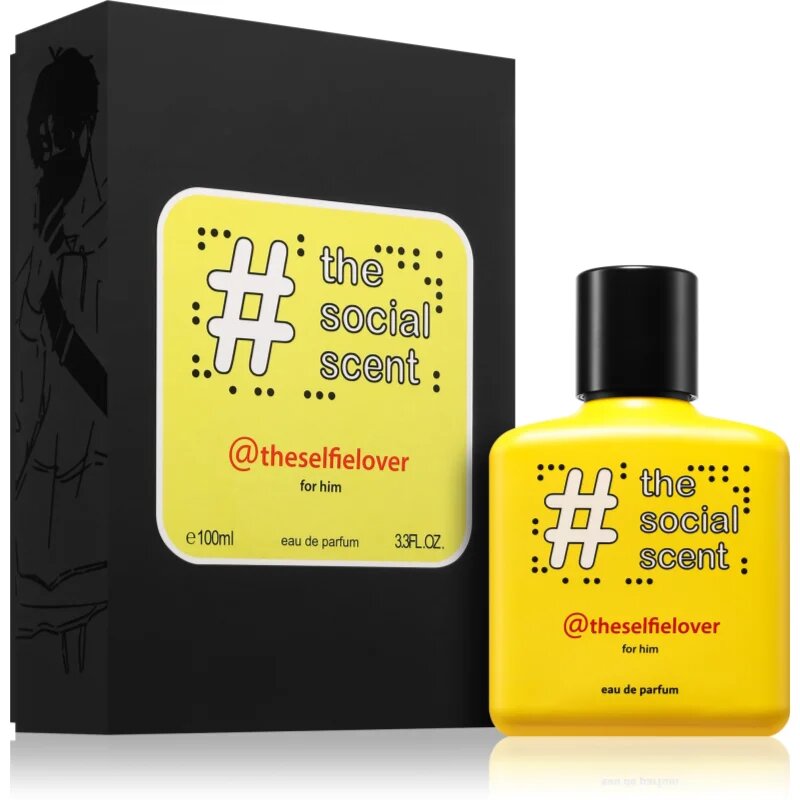 The Social Scent @theselfielover for him Eau de Parfum uraknak 100 ml