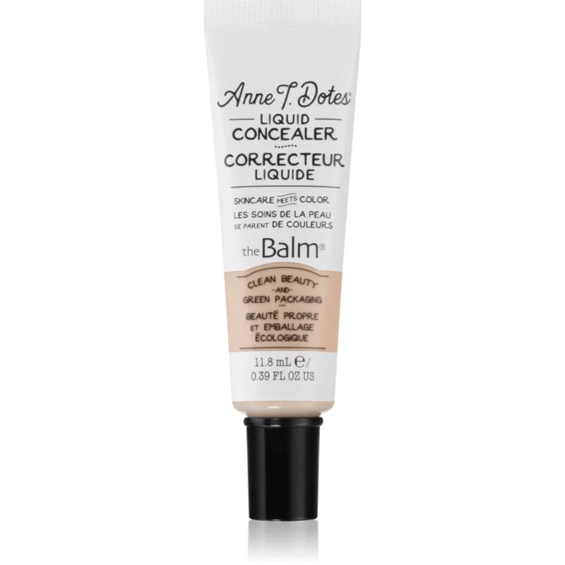 theBalm Anne T. Dotes® Liquid Concealer folyékony korrektor a teljes fedésre árnyalat #7 Warm Fair 11.8 ml