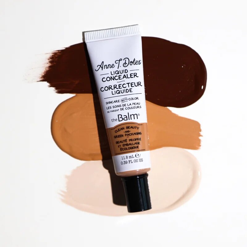 theBalm Anne T. Dotes® Liquid Concealer folyékony korrektor a teljes fedésre árnyalat #7 Warm Fair 11.8 ml
