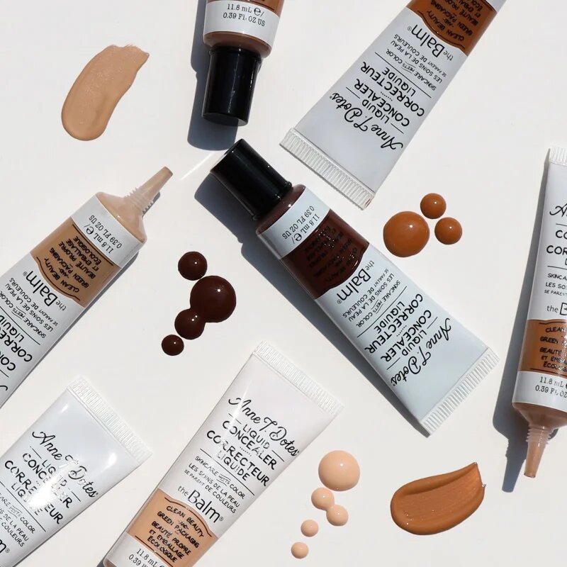 theBalm Anne T. Dotes® Liquid Concealer folyékony korrektor a teljes fedésre árnyalat #7 Warm Fair 11.8 ml