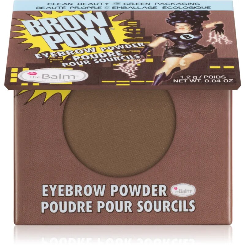 theBalm Browpow® Szemöldökpúder praktikus mágneses tokban árnyalat Blonde 1.2 g
