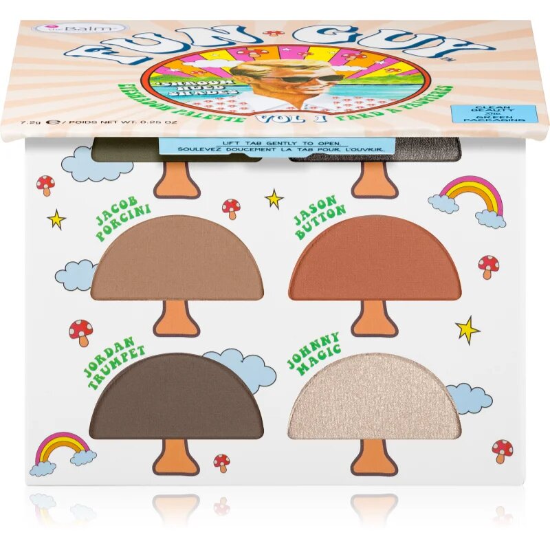 theBalm Fun Guy Eyeshadow Palette Vol 1 szemhéjfesték paletta 7.2 g
