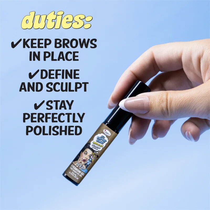 theBalm It's a Brow Time Brow Gel szemöldökzselé árnyalat Blonde Brown 3.6 ml