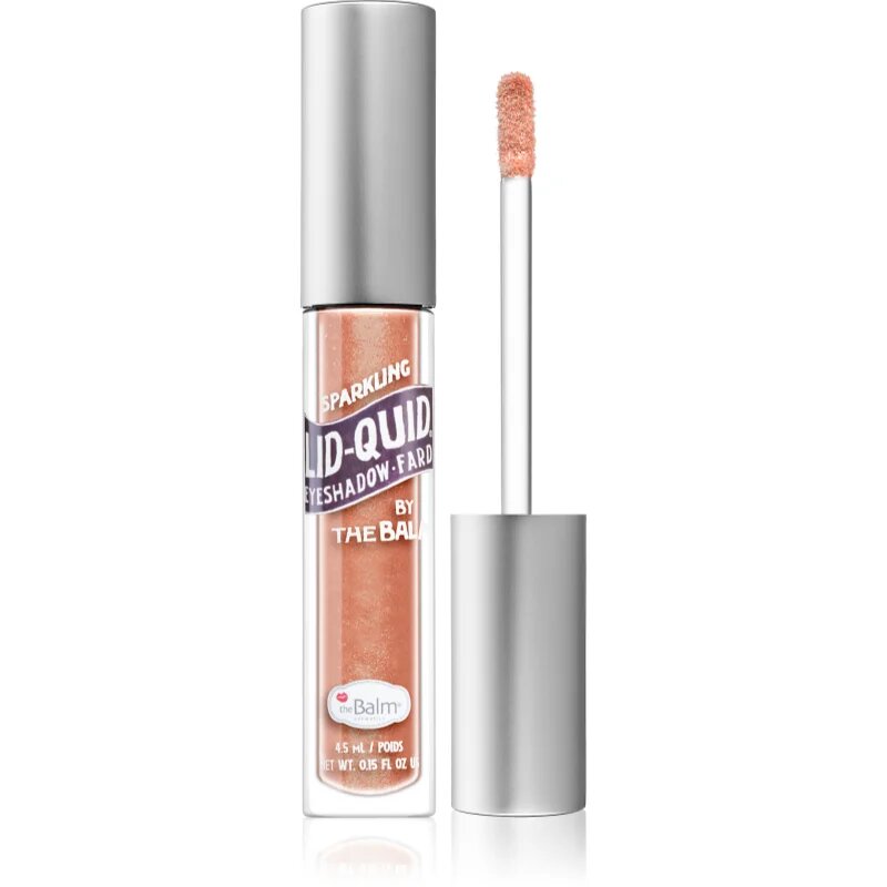 theBalm Lid-Quid Folyékony csillámos szemhéjfesték árnyalat Bellini 45 ml