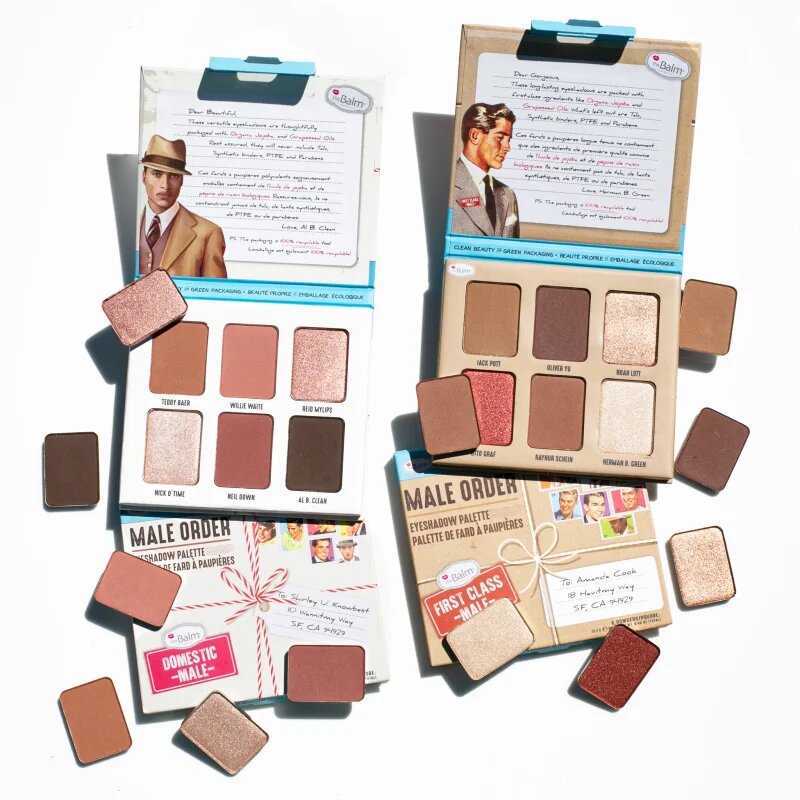 theBalm Male Order® First Class Male szemhéjfesték paletta 13.2 g