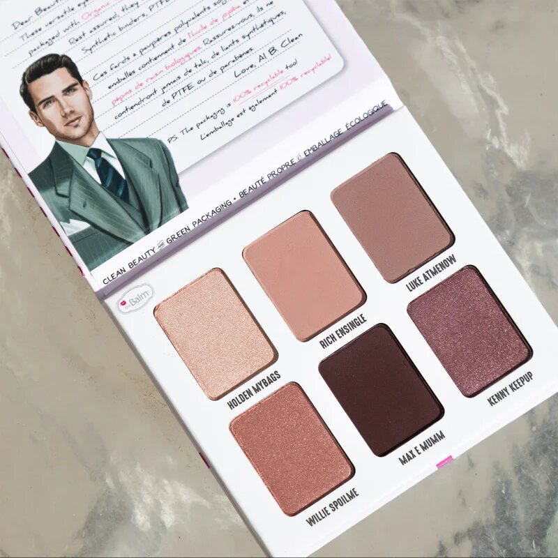 theBalm Male Order® Special Delivery szemhéjfesték paletta 13.2 g