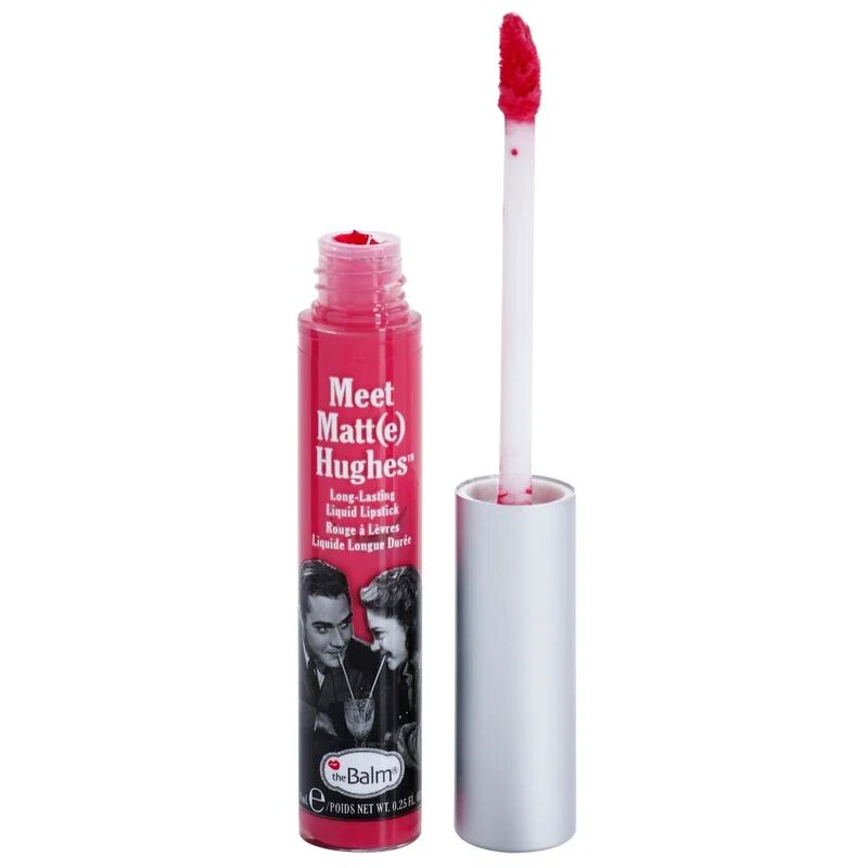 theBalm Meet Matt(e) Hughes Long Lasting Liquid Lipstick hosszantartó folyékony rúzs árnyalat Chivalrous 7.4 ml