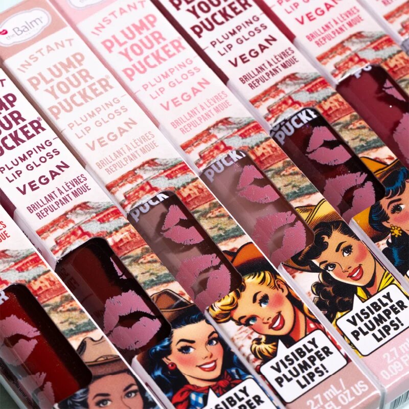 theBalm Plump Your Pucker Lip Gloss dúsító ajakfény árnyalat Wild West 2.7 ml
