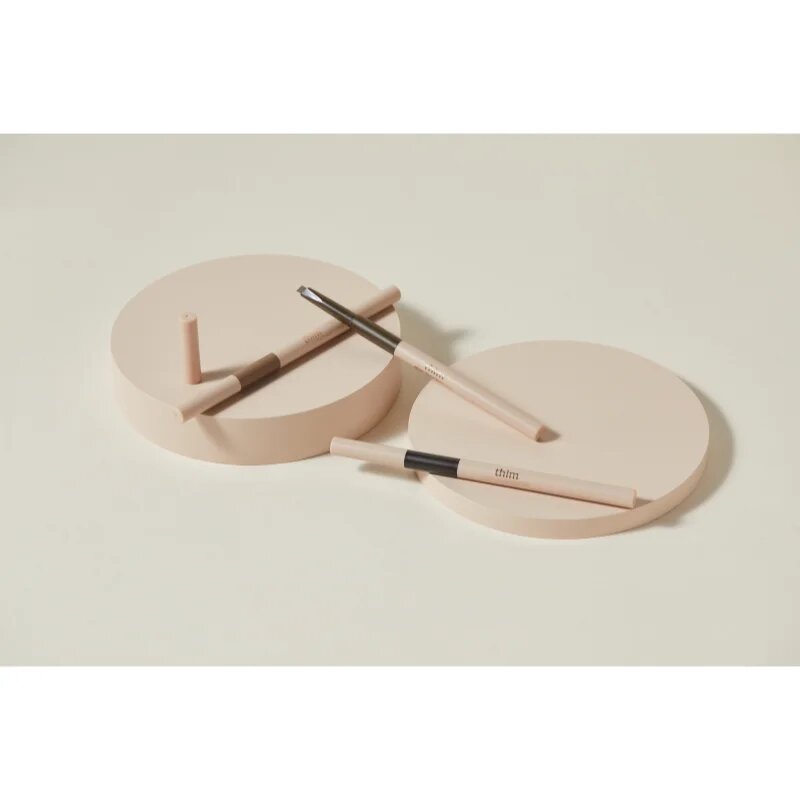 thim Artist Touch Brow Duo Kétoldalú szemöldök ceruza kefével árnyalat 03 Black Brown 0.6 g