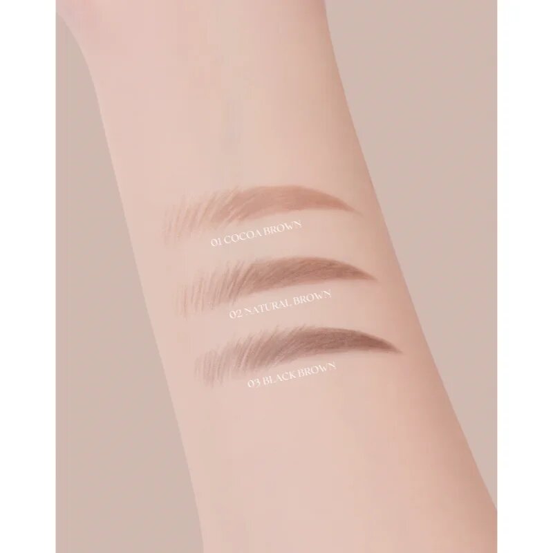 thim Artist Touch Brow Duo Kétoldalú szemöldök ceruza kefével árnyalat 03 Black Brown 0.6 g