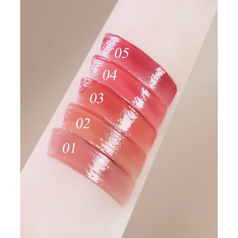 thim Satin Lip Glaze tartós ajakfény hidratáló hatással árnyalat 02 Haze Coral 6 g