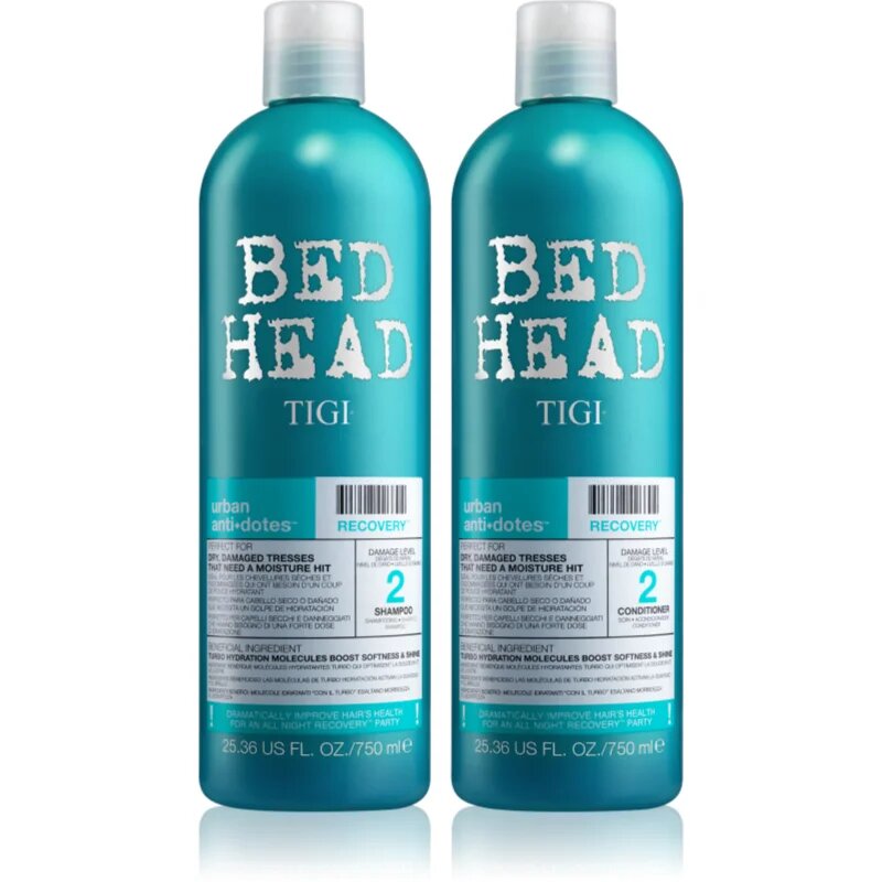 TIGI Bed Head Urban Antidotes Recovery szett száraz és sérült hajra