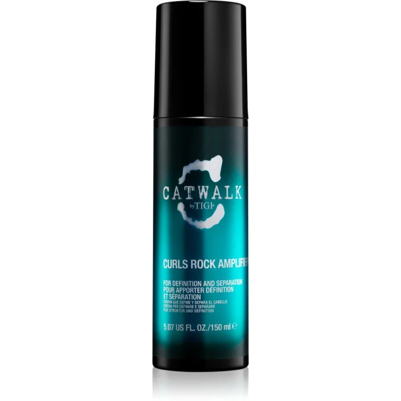 TIGI Catwalk Curls Rock Amplifier Cream krém hullámos és dauerolt hajra 150 ml