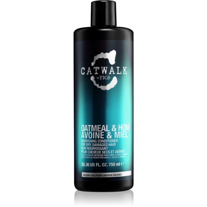 TIGI Catwalk Oatmeal & Honey takarékos kiszerelés a károsult hajra hölgyeknek