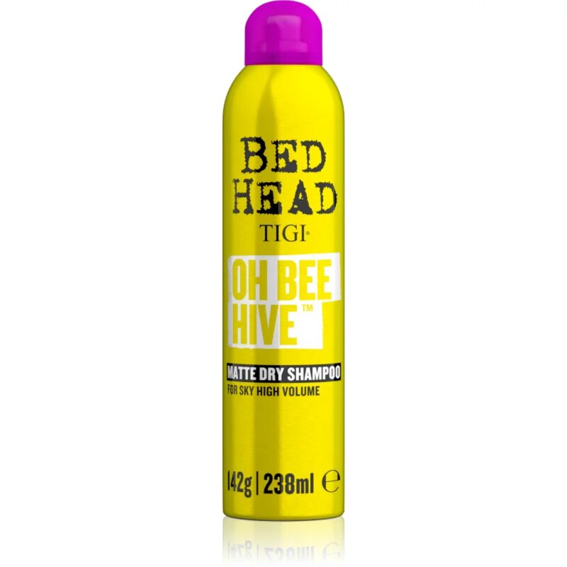 TIGI Oh Bee Hive Matte Dry Shampoo matt száraz sampon a hajtérfogat növelésére 238 ml