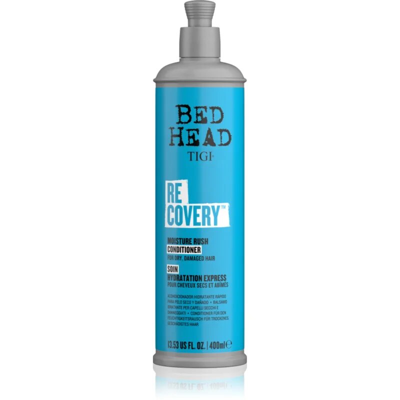 TIGI Recovery Moisture Rush Conditioner hidratáló kondicionáló száraz és sérült hajra 400 ml
