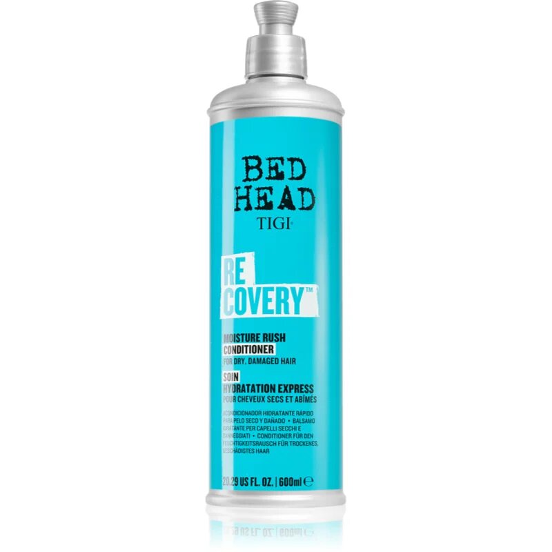 TIGI Recovery Moisture Rush Conditioner hidratáló kondicionáló száraz és sérült hajra 600 ml