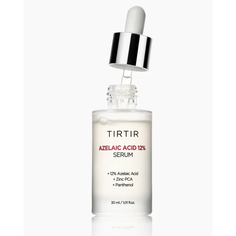 TIRTIR Azelaic Acid 12% Serum nyugtató szérum a bőrpír ellen hidratáló hatással 30 ml