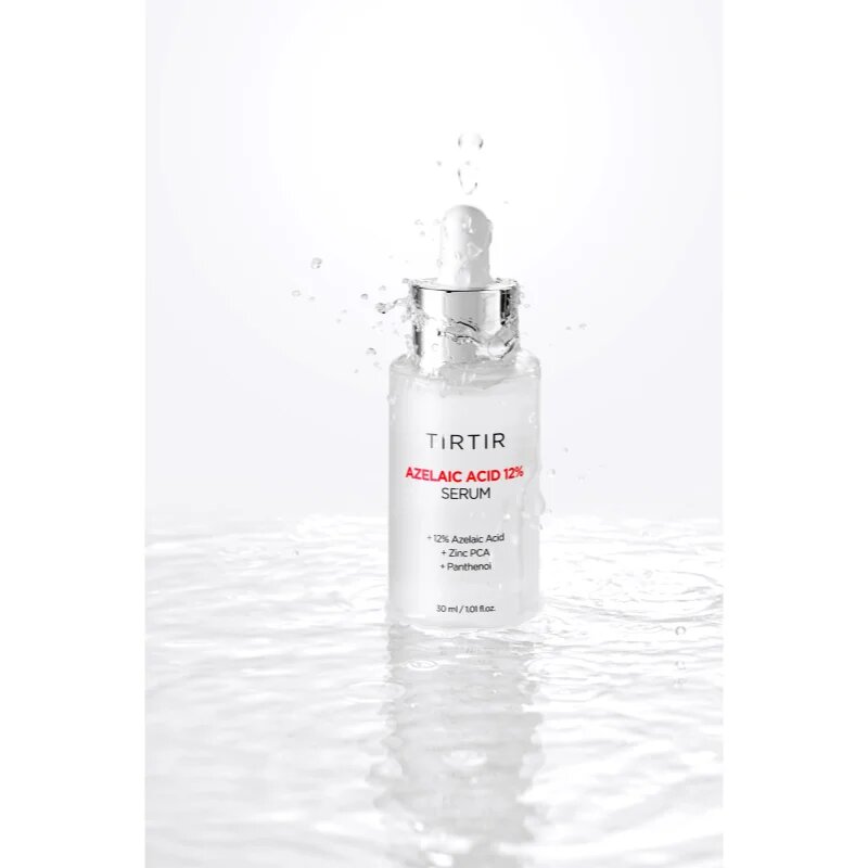 TIRTIR Azelaic Acid 12% Serum nyugtató szérum a bőrpír ellen hidratáló hatással 30 ml