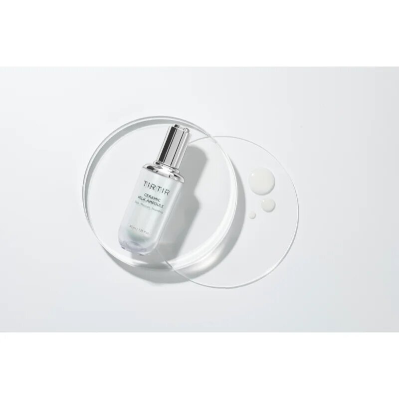 TIRTIR Ceramic Milk Ampoule hidratáló arcszérum az élénk bőrért 10 ml