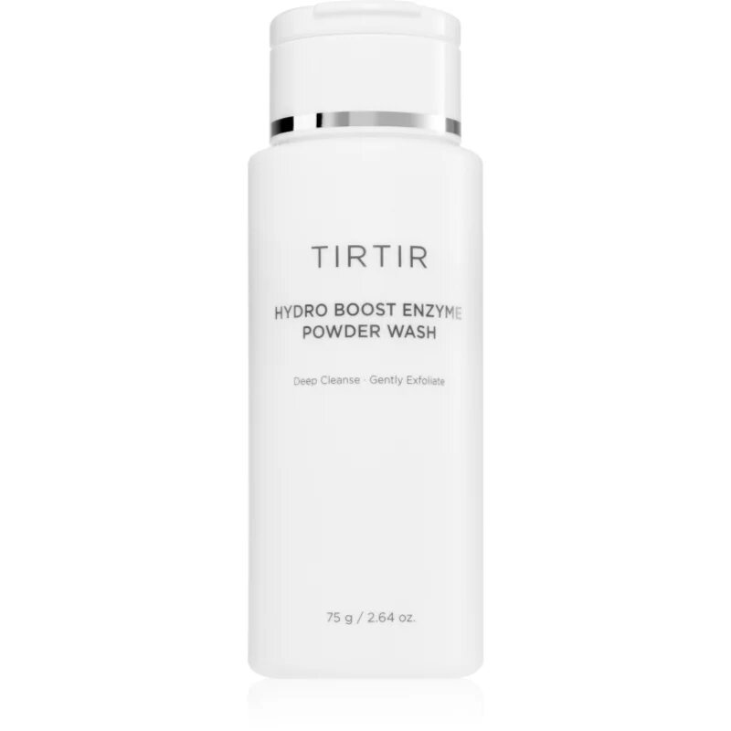 TIRTIR Hydro Boost Enzyme Powder Wash Enzim peeling púder az élénk és kisimított arcbőrért 75 g