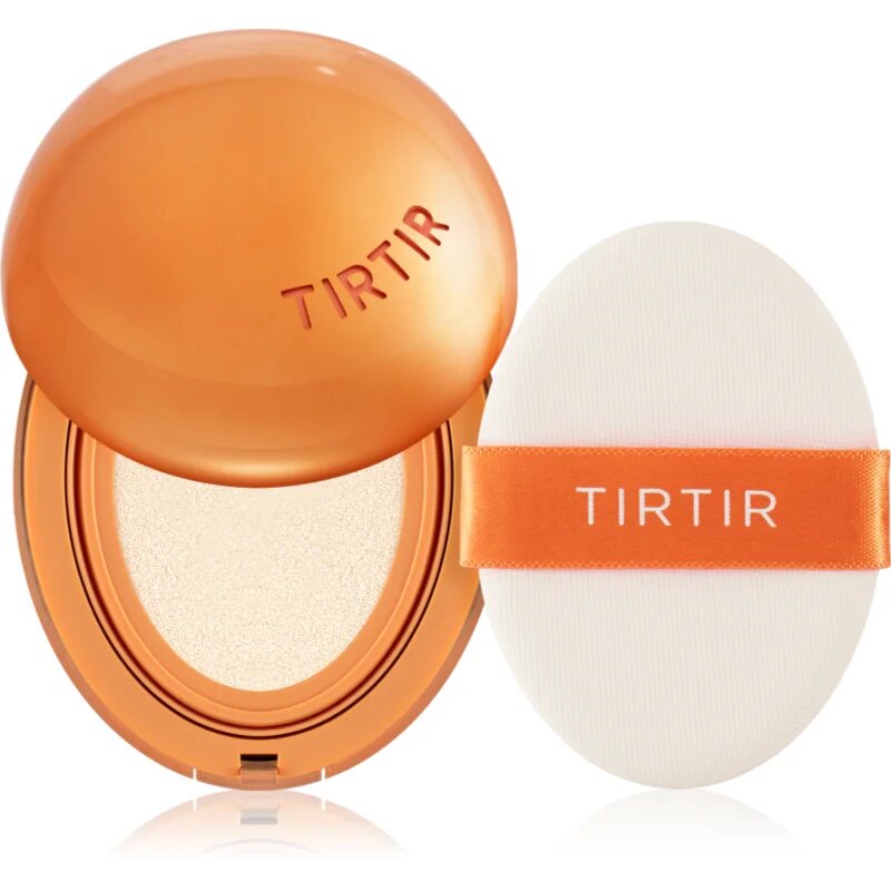 TIRTIR Mask Fit AI Filter Cushion tartós alapozó sminkszivaccsal matt hatással árnyalat 13N Fair Ivory 18 g