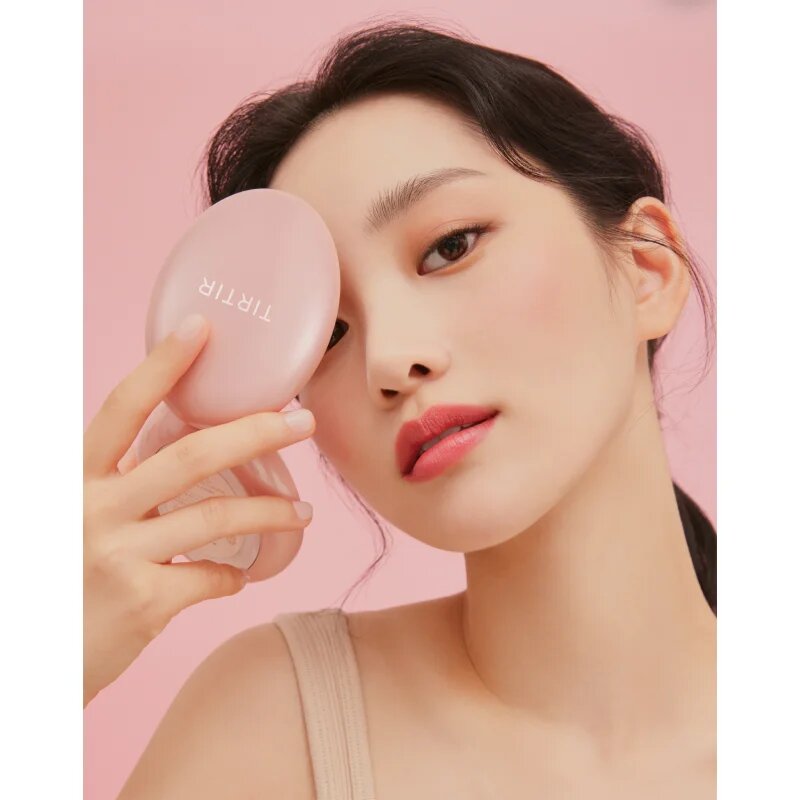 TIRTIR Mask Fit All Cover Cushion mattító make-up szivaccsal árnyalat 33N Macchiato 18 g