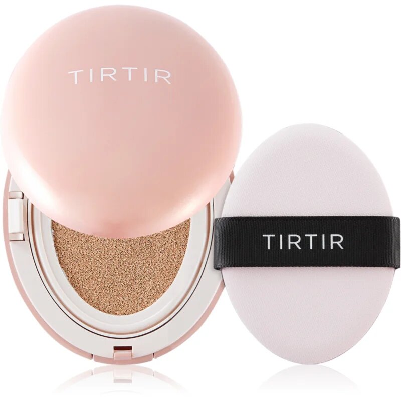 TIRTIR Mask Fit All Cover Cushion Mini mattító make-up szivaccsal árnyalat 24N Latte 4.5 g