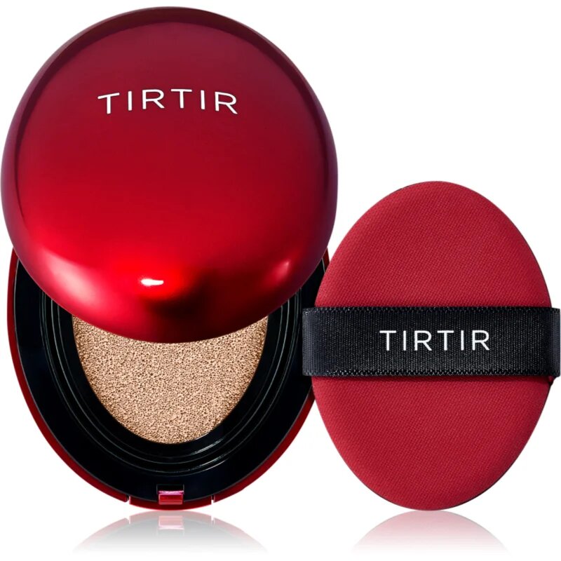 TIRTIR Mask Fit Red Cushion tartós alapozó sminkszivaccsal árnyalat 17C Porcelain 18 g