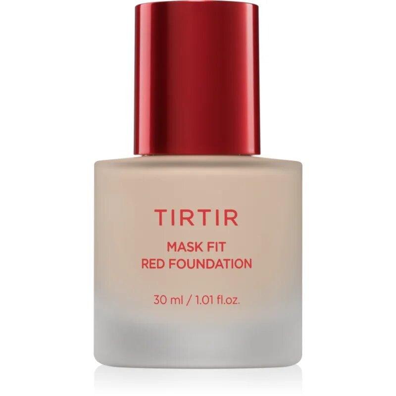 TIRTIR Mask Fit Red Foundation frissítő folyékony make-up hidratáló hatással árnyalat 13N Fair Ivory 30 ml