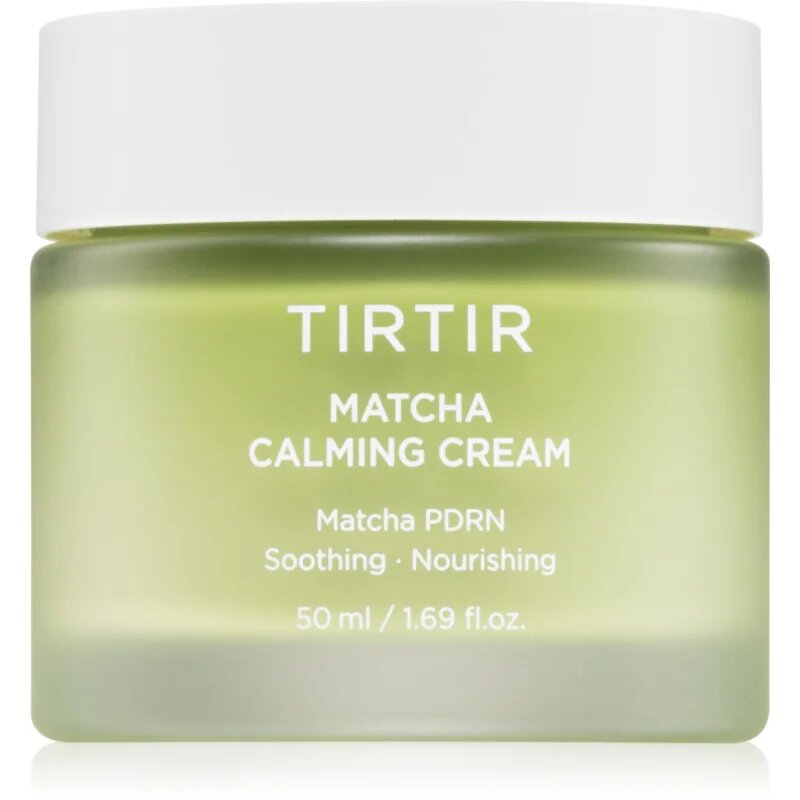 TIRTIR Matcha Calming Cream Tápláló nyugtató krém a bőrréteg megújítására 50 ml