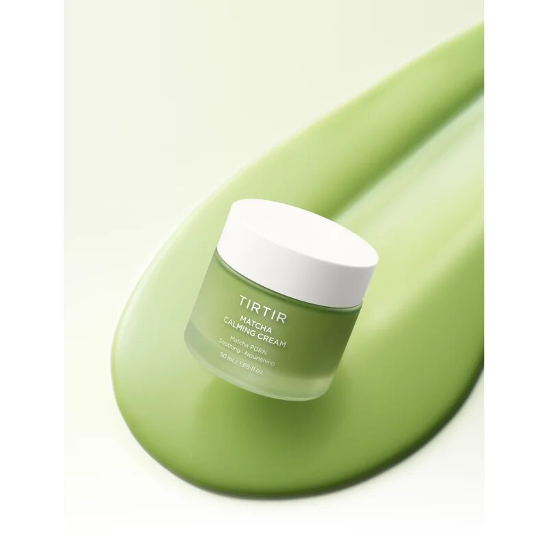 TIRTIR Matcha Calming Cream Tápláló nyugtató krém a bőrréteg megújítására 50 ml