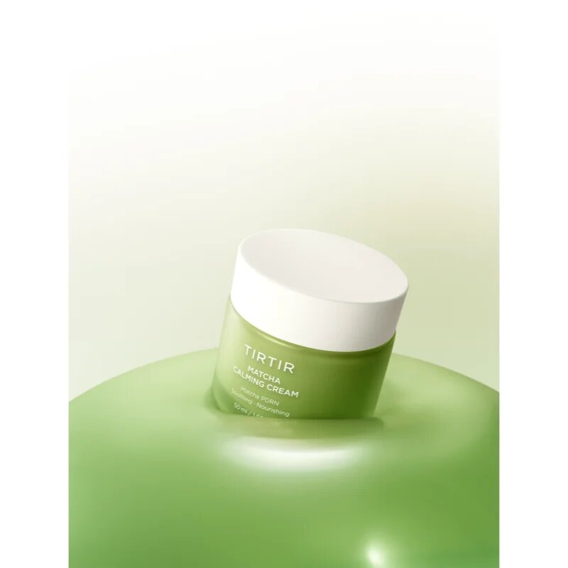 TIRTIR Matcha Calming Cream Tápláló nyugtató krém a bőrréteg megújítására 50 ml