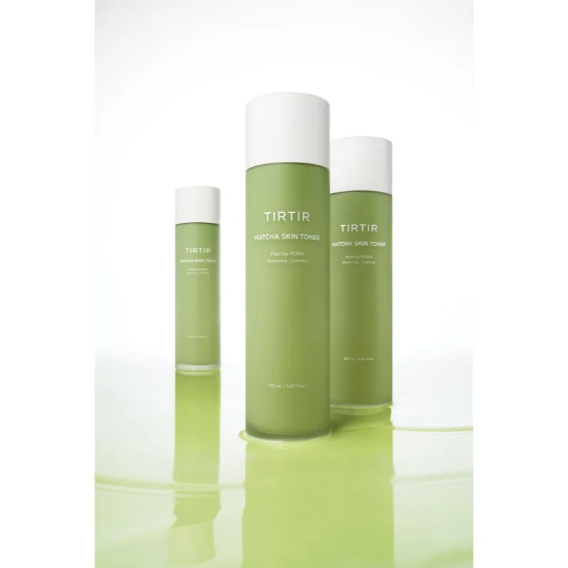 TIRTIR Matcha Skin Toner nyugtató tonikum hidratáló hatással 150 ml