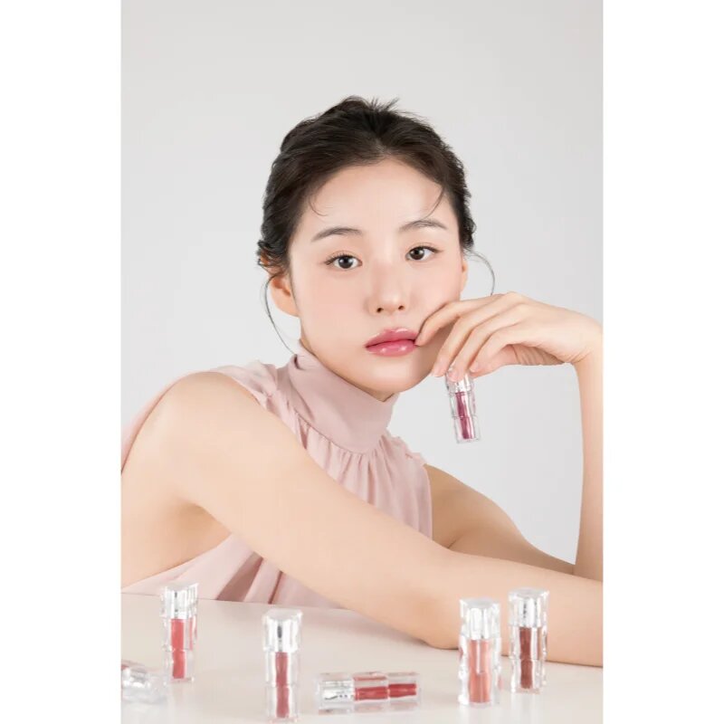 TIRTIR Waterism Glow Tint tartós ajakfény kis csomagolás árnyalat 17 Aliven (Red Holic Collection) 1.8 g