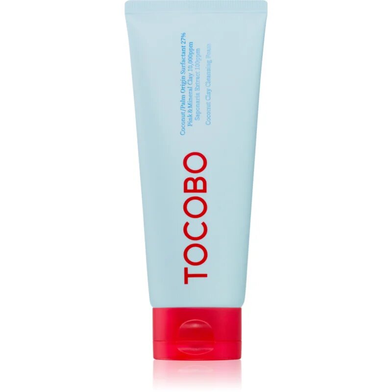 TOCOBO Coconut Clay Cleansing Foam mélyisztító hab agyaggal 150 ml