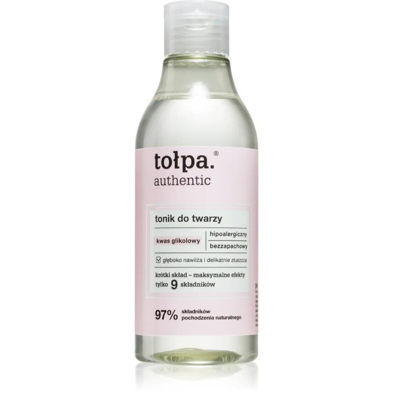 Tołpa Authentic Facial Tonic arctonikum az érzékeny arcbőrre 200 ml