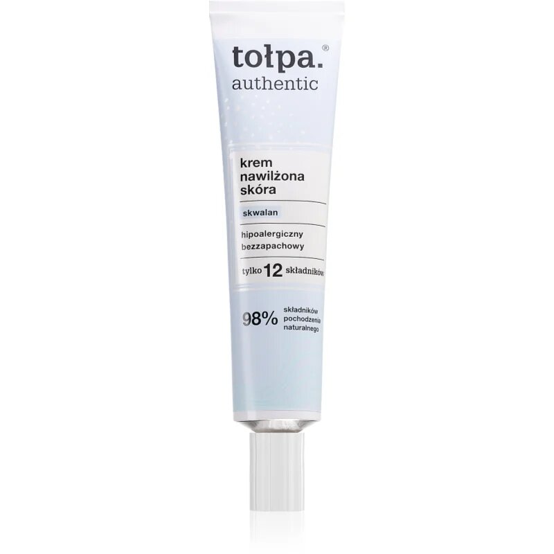 Tołpa Authentic Moisturized Skin Cream mélyen hidratáló krém száraz bőrre 40 ml