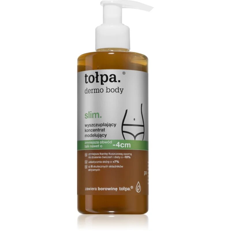 Tołpa Dermo Body Slim modellező szérum hasra combokra és csípőre 250 ml