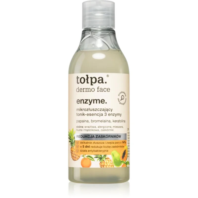 Tołpa Dermo Face Enzyme tisztító emulzió peeling hatással 200 ml